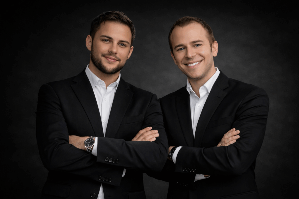 Alexander Sanchez and Samuel Beniquez, founders of BS4PYMES